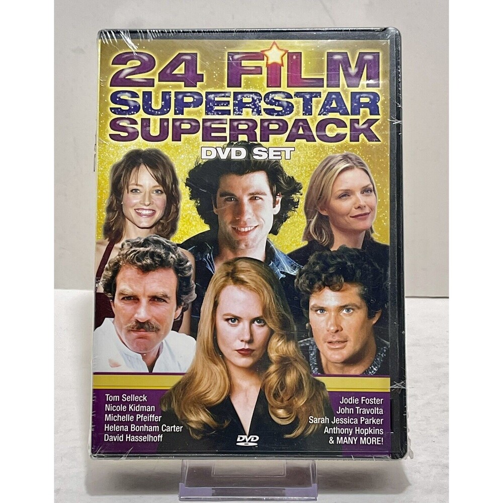 24 Superstar Film Superpack DVD Set Best Actors/Actresses ever  Brand New Sealed